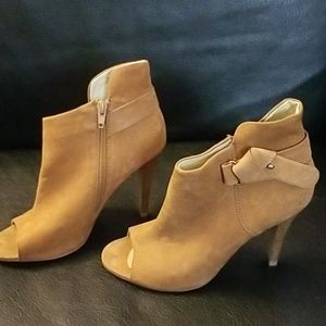 Leather booties